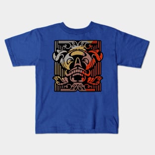 Skull Head Rock Kids T-Shirt